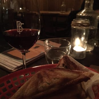 Bad Frankie - Mushroom jaffle and a glass of Pinot. A match made in heaven. - Bars Near Me - Fitzroy, VIC
