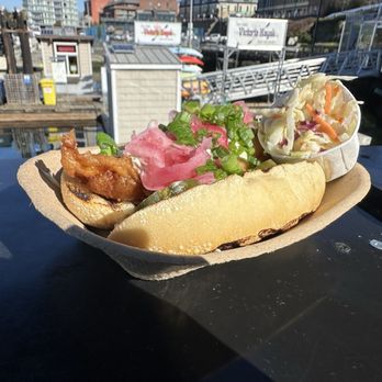 Red Fish Blue Fish - Cod dog - Fish & Chips Near Me - Victoria, British Columbia Red Fish Blue Fish - Cod dog - Fish & Chips Near Me - Victoria, British Columbia
