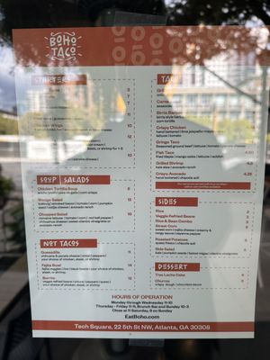 Menu photo 4 Boho Taco Atlanta, GA Menu photo 4 Boho Taco Atlanta, GA