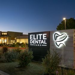 Elite Dental Care - Our Beautiful Sign