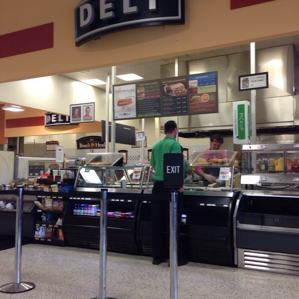 Sit down deli and soup station
