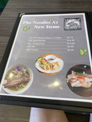 Menu photo 6 Pho Noodles Phoenix, AZ