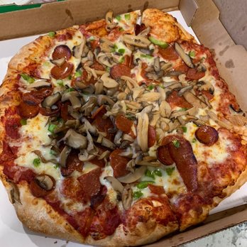 Green Lantern Pizza - John's Jumbo Supreme Pizza - Pizza Near Me - Madison Heights, Michigan Green Lantern Pizza - John's Jumbo Supreme Pizza - Pizza Near Me - Madison Heights, Michigan
