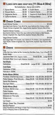 Hi Dozo Sushi by null