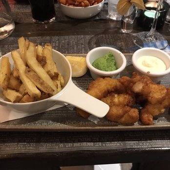 Fishbone - Prawns and monk fish - Seafood Near Me - Dublin, D