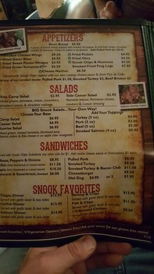 Menu photo 6 Snook Haven Venice, FL