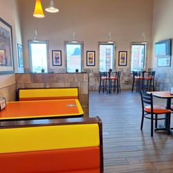 Taco Casa - Front part of the dining area.