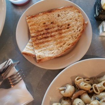 Paulie's - Bread that comes with pasta - Sandwiches Near Me - Houston, Texas