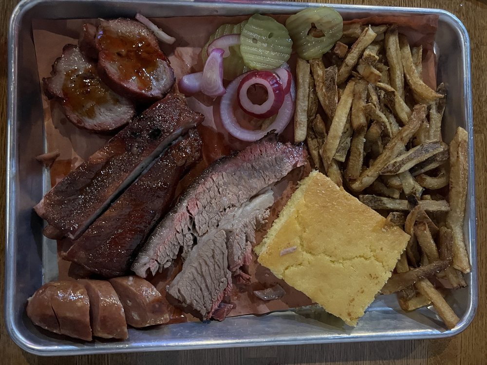 Food from Smoking Butt Heads BBQ