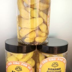CBD CBG FOR ME - CBD CBG Yummy Banana Gummies-Available on the website and in store