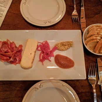Bar Virgile - Cheese and meats are purchased per item, averaging about $7-$8 an item. - Bars Near Me - Durham, North Carolina
