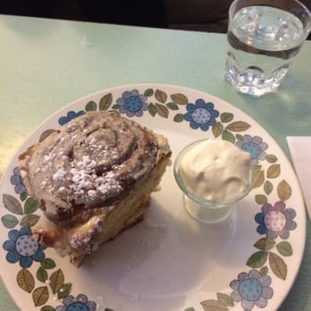 Tower Cafe - Disappointingly flavourless cinnamon bun - Cafes Near Me - Dublin, D Tower Cafe - Disappointingly flavourless cinnamon bun - Cafes Near Me - Dublin, D