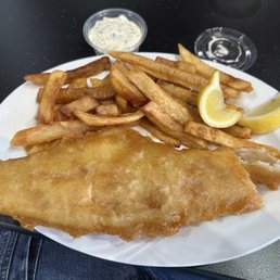 My plate of Haddock & Chips. My plate of Haddock & Chips.