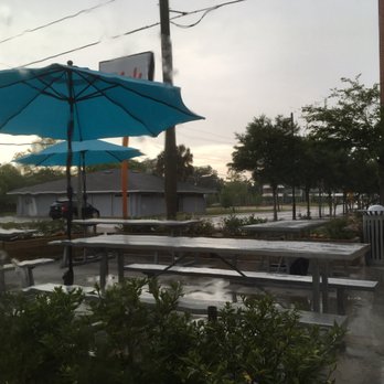 Dick Mondell's - The dining area. It was raining so everyone was in the drive thru lane during my visit. - Burgers Near Me - Gainesville, Florida