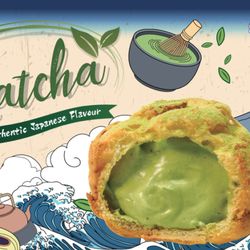 Beard Papa's - Matcha Filling