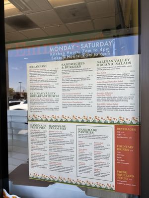 Menu photo 3 Emma’s Bakery and Cafe Salinas, CA