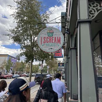 I Scream Gelato - Breckenridge - Welcome sign - Gelato Near Me - Breckenridge, Colorado
