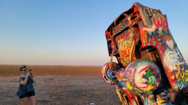 Cadillac Ranch by null