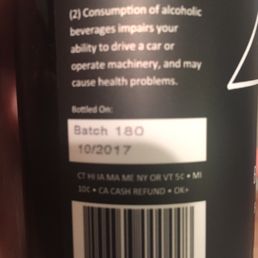 Zaftig BamBaLam, bottle back in 2017. Zaftig BamBaLam, bottle back in 2017.