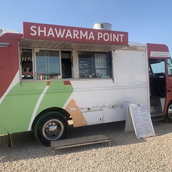 Shawarma Point - a food truck parked in a parking lot - Food Trucks Near Me - Austin, Texas