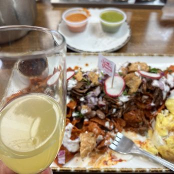 Madres Brunch - Madres chilaquiles with birria and pineapple mimosa. - Breakfast & Brunch Near Me - Whittier, California Madres Brunch - Madres chilaquiles with birria and pineapple mimosa. - Breakfast & Brunch Near Me - Whittier, California