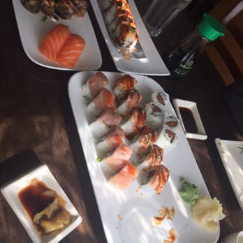 Ocean Fish Sushi & Grill - Salmon nigiri, fireball, spicy tuna, lady killer, volcano - Japanese Near Me - Pacifica, California Ocean Fish Sushi & Grill - Salmon nigiri, fireball, spicy tuna, lady killer, volcano - Japanese Near Me - Pacifica, California