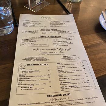 Emmy Squared Pizza - Menu - Pizza Near Me - Birmingham, Alabama