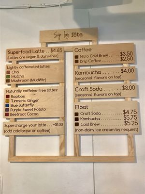 Menu photo 6 Superbloom Savannah, GA