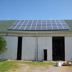 Frankferd Farms Foods - The solar panels that power our farm and flour mill