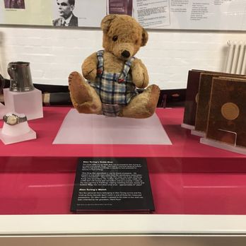 Bletchley Park - Alan Turing's bear. - Museums Near Me - Milton Keynes, MIK