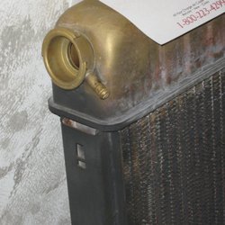 Erie Radiator & Core Sales - Recore / Restore: Radiator '69 SS chevelle numbers match big block. Notice the OEM steel side rail that was transfered on to the new core.