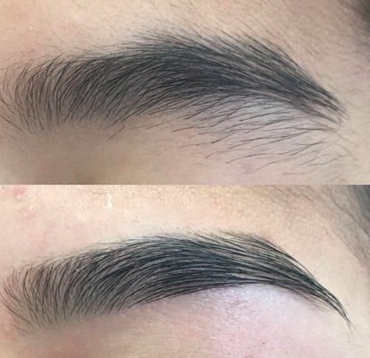 Perfectly shaped eyebrows - Perfectly Shaped Eyebrows Before And After. Perfectly shaped eyebrows - Perfectly Shaped Eyebrows Before And After.