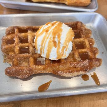 Waffle Love - Churro waffle - Waffles Near Me - Round Rock, Texas Waffle Love - Churro waffle - Waffles Near Me - Round Rock, Texas