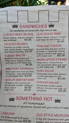 Menu photo 3 The Boat In the Moat Ona, FL Menu photo 3 The Boat In the Moat Ona, FL