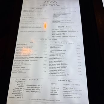 Whisperz Speakeasy - Menu - Speakeasies Near Me - West Carrollton, Ohio