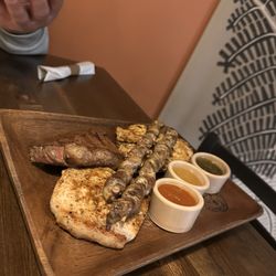 Gaucho Brazilian Grille - PicanhaBistecaSobrecoxaand Coração   = FLAVOR