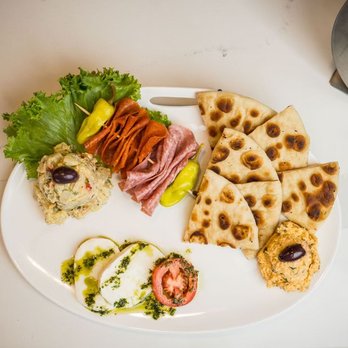 Popi's - Mediterranean Platter - Pizza Near Me - Benton, Kentucky Popi's - Mediterranean Platter - Pizza Near Me - Benton, Kentucky