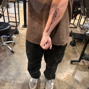 Chapter One Tattoo - Japanese letters - Tattoo Near Me - San Diego, California