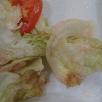 Crazy Otto's Diner - Lettuce from the Bacon Cheeseburger.. - Diners Near Me - Lancaster, California