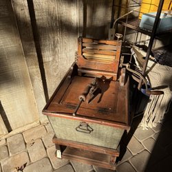 Cambria Nursery and Florist - Wringer dryer