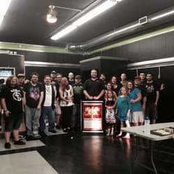 East Coast Gamers - Our store owner,Mike Marino, with just some of his amazing customers!