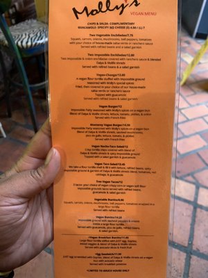Menu photo 1 Molly's La Casita Memphis, TN