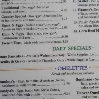 Grandma's USA Cafe - Breakfast & Brunch Near Me - Wisconsin Rapids, Wisconsin Grandma's USA Cafe - Breakfast & Brunch Near Me - Wisconsin Rapids, Wisconsin