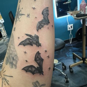 Whittier Tattoo Shop - Bats - Tattoo Near Me - Whittier, California
