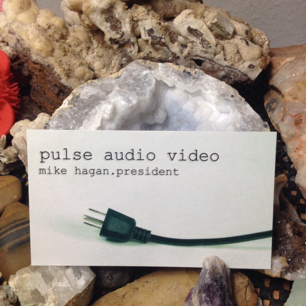 Pulse Audio Video - Front of the business card: Mike Hagan is so knowledgable. - IT Services & Computer Repair Near Me - Houston, Texas