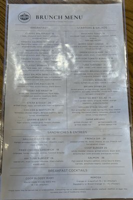 Menu photo 8 The Cooperage American Grille Walnut Creek, CA