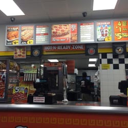 Little Caesars Pizza - Quick shot of the menu board.