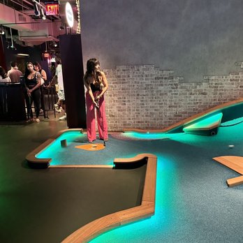 Puttshack - Miami - The view inside - Mini Golf Near Me - Miami, Florida