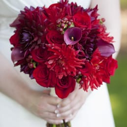 My gorgeous bridal bouquet made by Kay Dietl from Flowers For You!