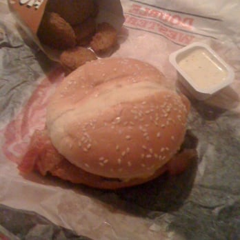 Carl's Jr - Bacon western cheeseburger and fried zucchini - Fast Food Near Me - Las Vegas, Nevada